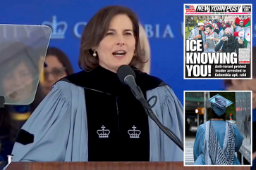 La présidente par intérim de Columbia University Claire Shipman