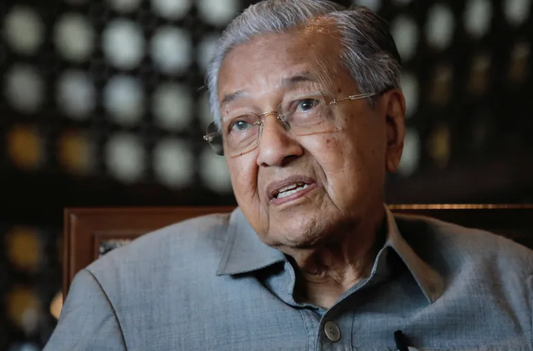 L'ancien Premier ministre malaisien Mahathir Mohamad.