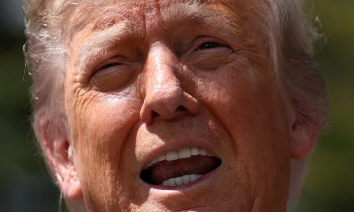 Le président américain Donald Trump