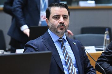 Le chef de la diplomatie syrienne Assaad al-Chaibani