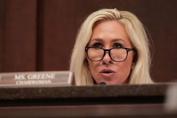 La très trumpiste Marjorie Taylor Greene est la première élue républicaine au Congrès à utiliser le terme "génocide" pour décrire les actions menées par Israël dans la bande de Gaza.