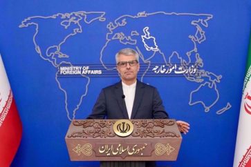 Le porte-parole du ministère iranien des Affaires étrangères, Esmaïl Baghaï.