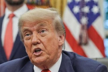 Le président américain Donald Trump