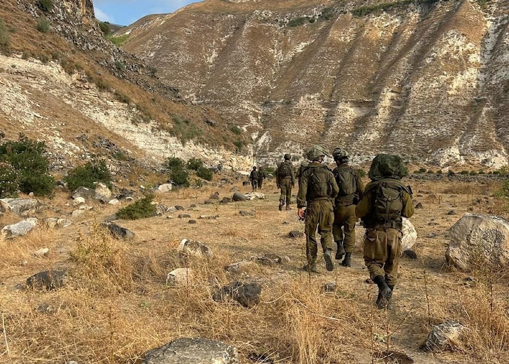 Des soldats syriens dans le Golan syrien occupé