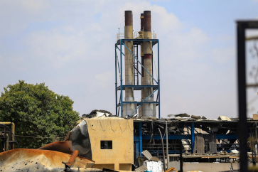 Conséquences de l'agression israélienne contre la centrale électrique de Haziz à Sanaa