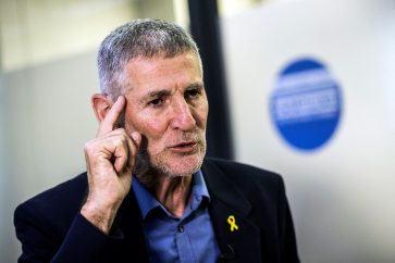 Yair Golan, chef de l'opposition israélienne (Illustration)