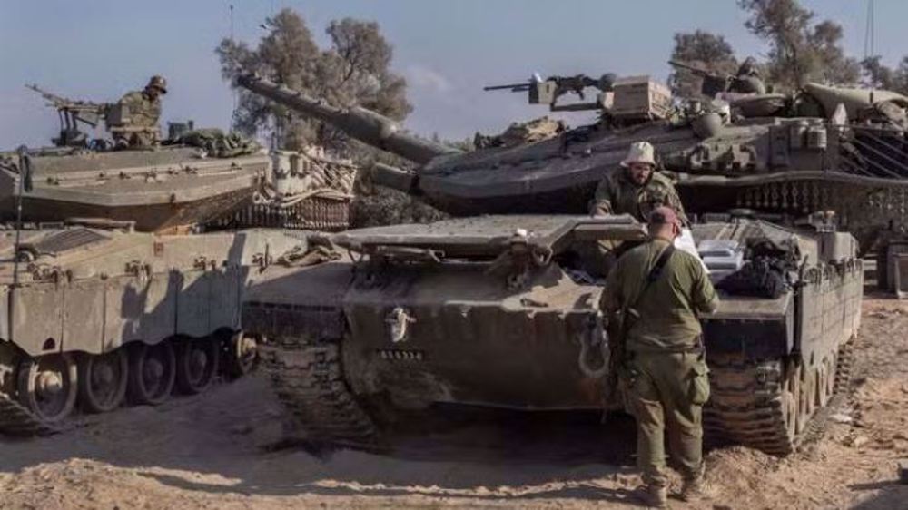Des unités blindées de l’armée israélienne se déploient à la frontière de la bande de Gaza. (Archives)