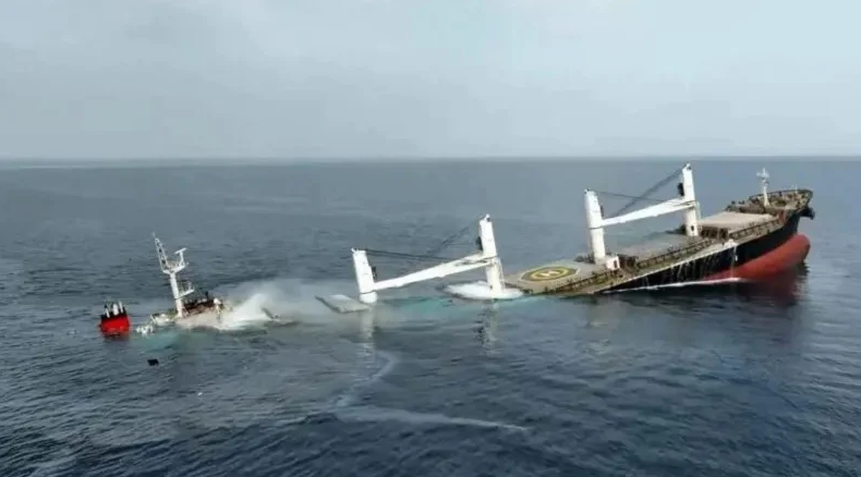 Un navire navires lié à l'occupation israélienne frappé par les forces yéménites (Archives)