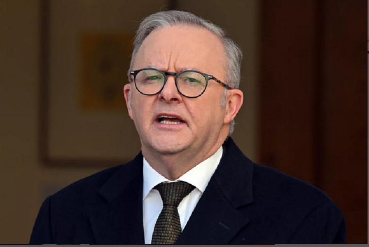 Le Premier ministre australien Anthony Albanese