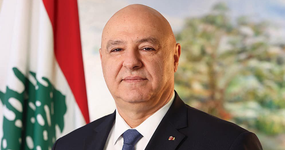 Le président de la République libanaise, le général Joseph Aoun