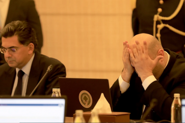 Réunion du conseil des ministres libanais, le 7 aout 2025.