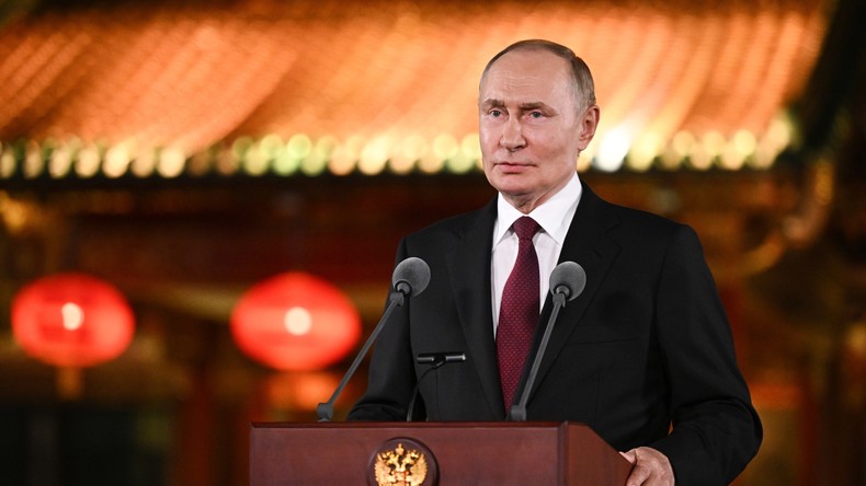 Le président russe Vladimir Poutine