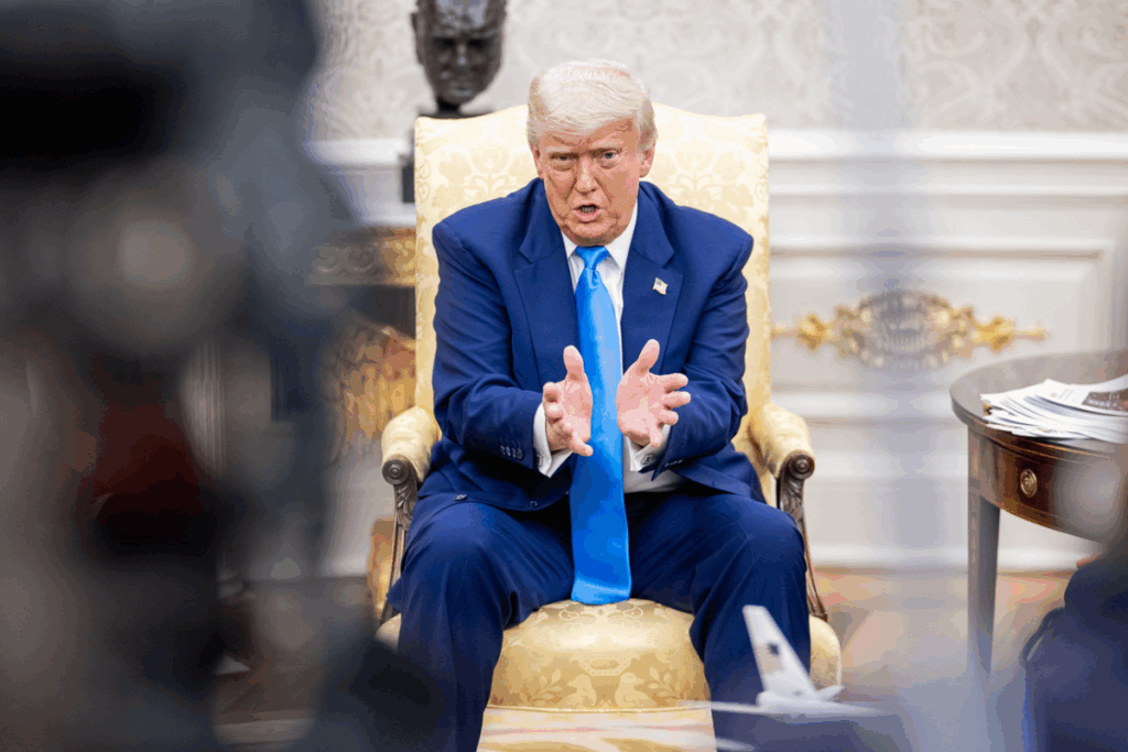 Le président américain Donald Trump