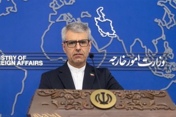 Le porte-parole du ministère iranien des Affaires étrangères, Esmaïl Baghaï.