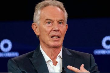 Tony Blair, ancien Premier ministre britannique