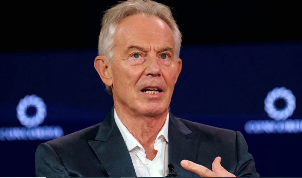 Tony Blair, ancien Premier ministre britannique