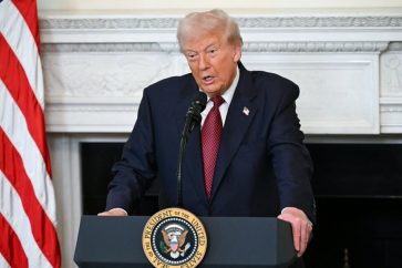 Le président américain Donald Trump