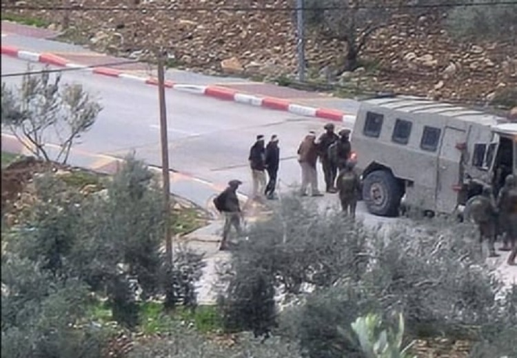 Série d'arrestations de jeunes palestiniens par les forces d'occupation israéliennes dans la ville de Jénine en Cisjordanie, le 31 décembre 2025.