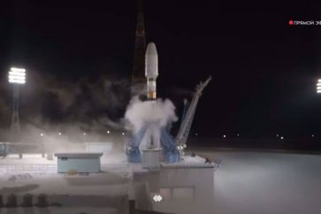 L’Iran a placé en orbite trois satellites de télédétection de conception nationale, à bord d'une fusée russe Soyouz, le 28 décembre 2025. (Capture d’écran)