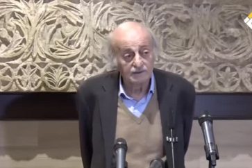l'ancien dirigeant du Parti socialiste progressiste du Liban, Walid Joumblatt