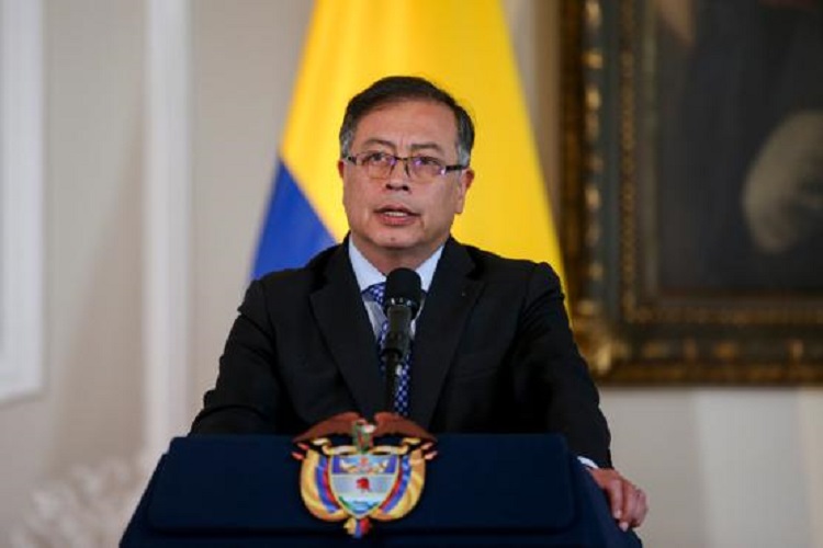 Le président colombien Gustavo Petro